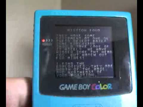 mission impossible game boy color remote