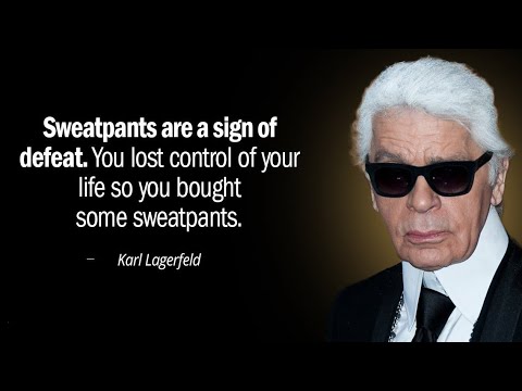 6 of Karl Lagerfeld's best quotes