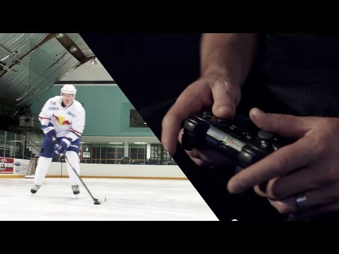 Pro hockey player Dion Phaneuf plays NHL 14 - Reality Check