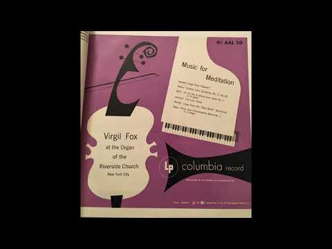 Columbia AAL 20 Virgil Fox in Music for Meditation, preview record