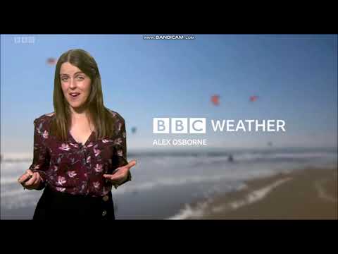 Alex Osbourne BBC ONE South Today weather March 19th 2022 in HD! - 60 FPS