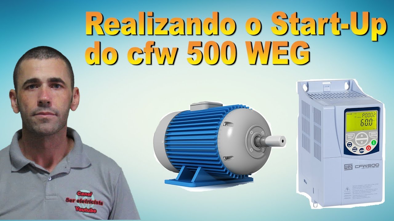 Realizando o Start-Up do Inversor weg