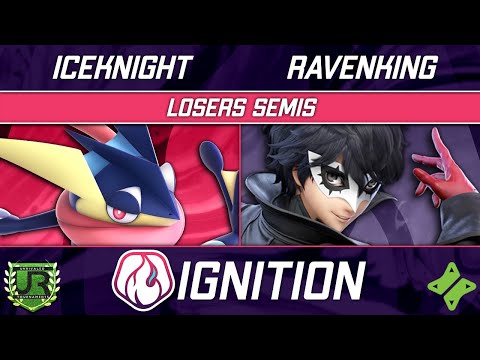 Ignition 249 LOSERS SEMIS - IceKnight (Greninja) vs Ravenking (Joker, Ike)