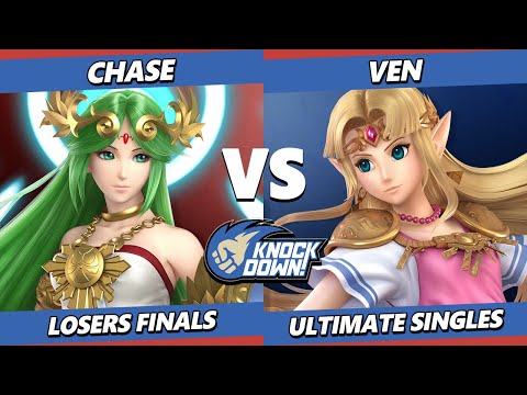Knockdown 89 Losers Finals - Chase (Palutena) Vs. Ven (Zelda) Smash Ultimate - SSBU