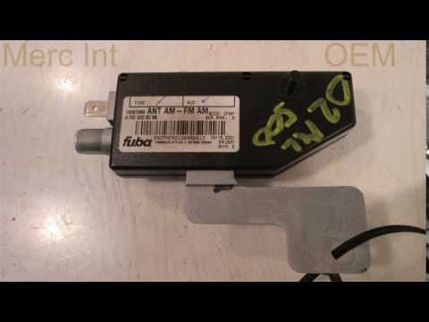 2002 Mercedes ML500 1638200089 AMPLIFIER. ANTENNA - mbiparts.com Used OEM Mercedes Parts - Di... OEM