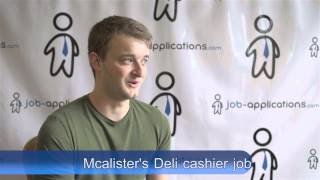 Mcalister's Deli Interview - Cashier