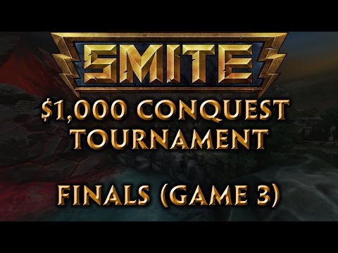 Smite: $1,000 Conquest Tournament (NA) - Finals (Game 3 of 3)