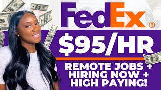 FEDEX WORK FROM HOME | Get Paid Up To $3800/WK | REMOTE Work From Home