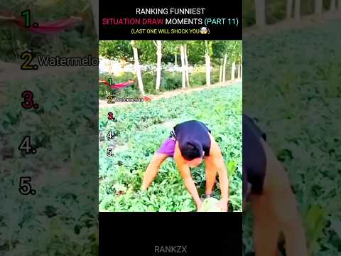 Ranking Funniest Situation Draw Moments (PART 11) #ranking #funny #situation #shorts
