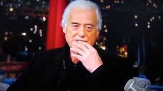 Jimmy Page Book Interview on David Letterman Late Show
