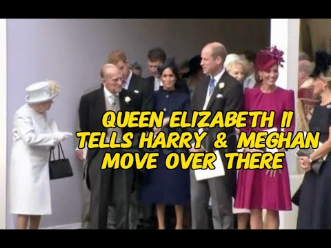 Queen Elizabeth Orders Prince Harry and Meghan Markle to Move Over There