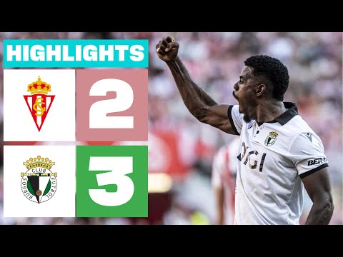 REAL SPORTING 2 - 3 BURGOS CF | RESUMEN LALIGA HYPERMOTION
