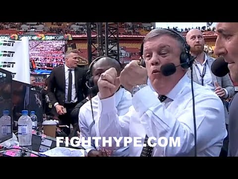 TEDDY ATLAS IMMEDIATE REACTION TO JEFF HORN'S UPSET WIN OVER PACQUIAO: "HOME COUNTRY SCORING"