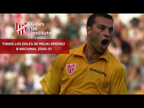 All of Miliki Jimenez's goals | B Nacional 2000-01 | golesdeinstituto