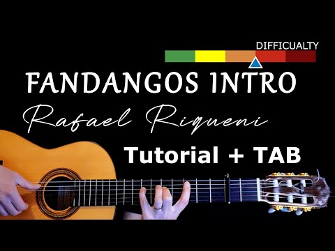 Fandangos Intro Falseta by Rafael Riqueni | Flamenco Guitar Tutorial with Tablature