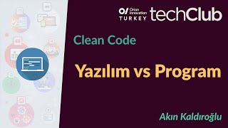 Clean Code - 7 | Yazılım vs Program