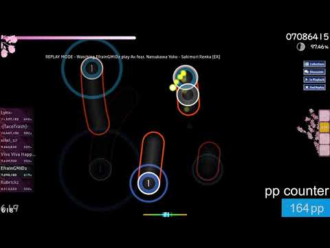 EfrainGMiD2|Ax feat. Natsukawa Yoko - Sakimori Renka [EX] (96.61%) 224pp #1Mx