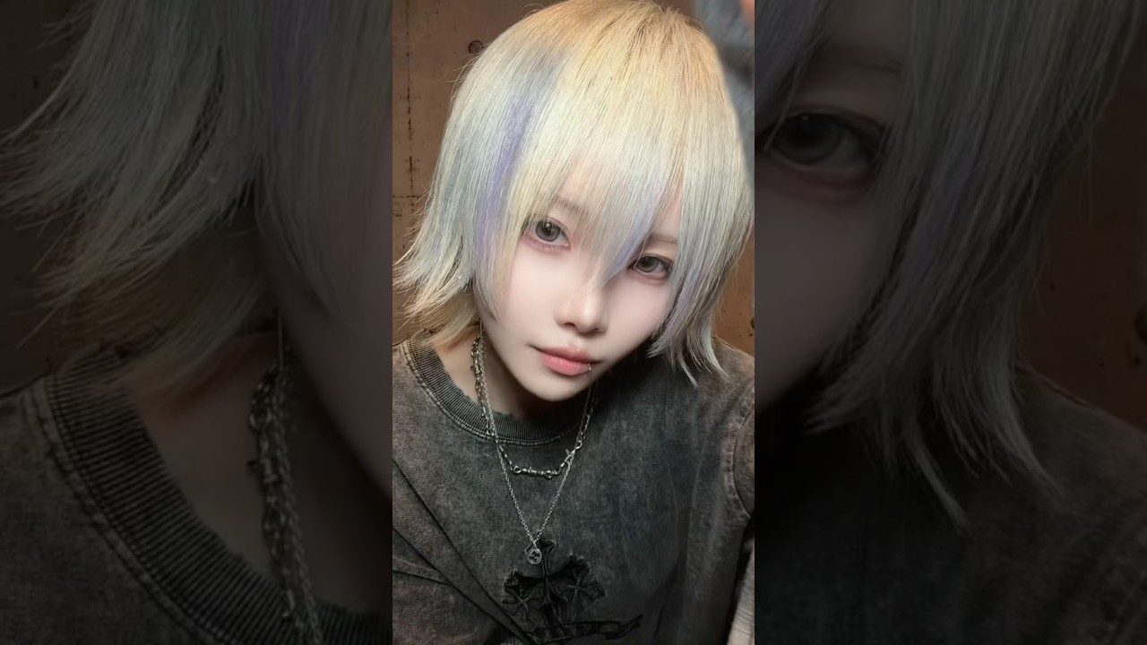 口ピあり？⛓️#おすすめ #中性 #男装 #金髪 #fyp