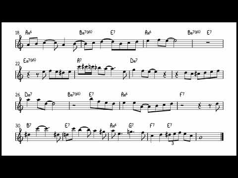 Black Orpheus - Gerry Mulligan Transcription