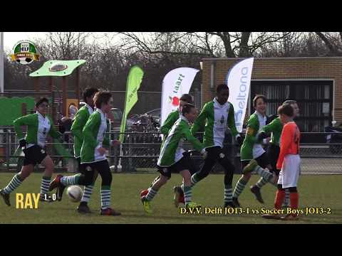 2018-02-17 DVV Delft JO13-1 vs Soccer Boys JO13-2 4-2