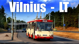 preview picture of video 'VILNIUS TROLLEYBUS - Der O-Bus in Vilnius (30.07.-02.08.2014)'