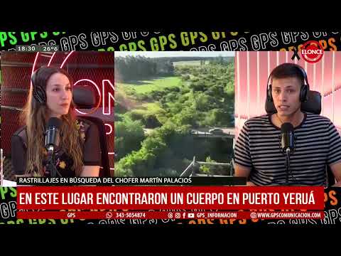 El lugar donde encontraron un cuerpo de Puerto Yeruá