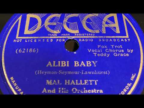 Alibi Baby - Mal Hallett and His Orchestra 1937