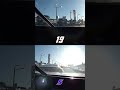 In-car look at Larson spinning Truex on pit road #shorts