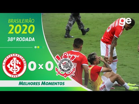 INTERNACIONAL 0 X 0 CORINTHIANS | MELHORES MOMENTOS | 38ª RODADA BRASILEIRÃO 2020 | ge.globo