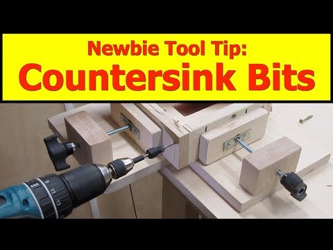 Newbie Tool Tip: Countersink Drill Bits