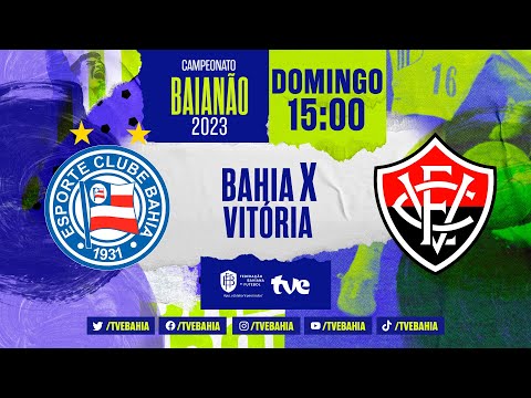 Gols e lances de Bahia x Vitória