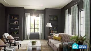 HGTV Home® by Sherwin-Williams 2023 Color of the Year: Darkroom