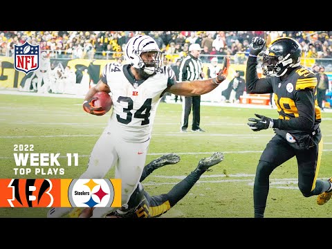 Cincinnati Bengals Top Plays vs. Pittsburgh Steelers | 2022 Regular Season Week 11