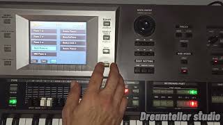 Video thumbnail for Roland G70 user program edit keyboard part & mixer control by The Dreamteller