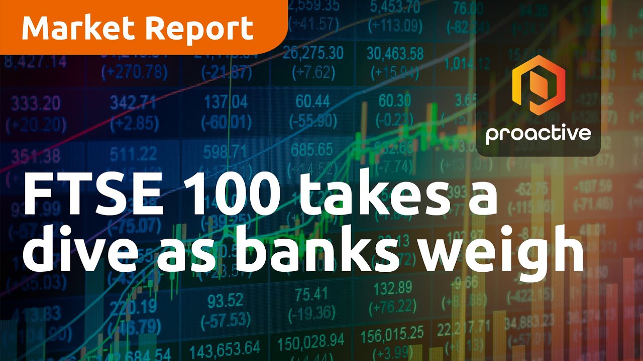 FTSE 100 takes a dive as banks weigh; British Gas owner Centrica under pressure - Market Report