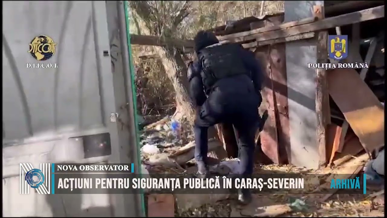 Acțiuni pentru siguranța publică în Caraș-Severin