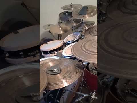 SALUDA (video) PROTOTYPE CRASH/RIDE/EFFECTS SET (NO HATS)-FREE SHIP TO C-USA! image 4
