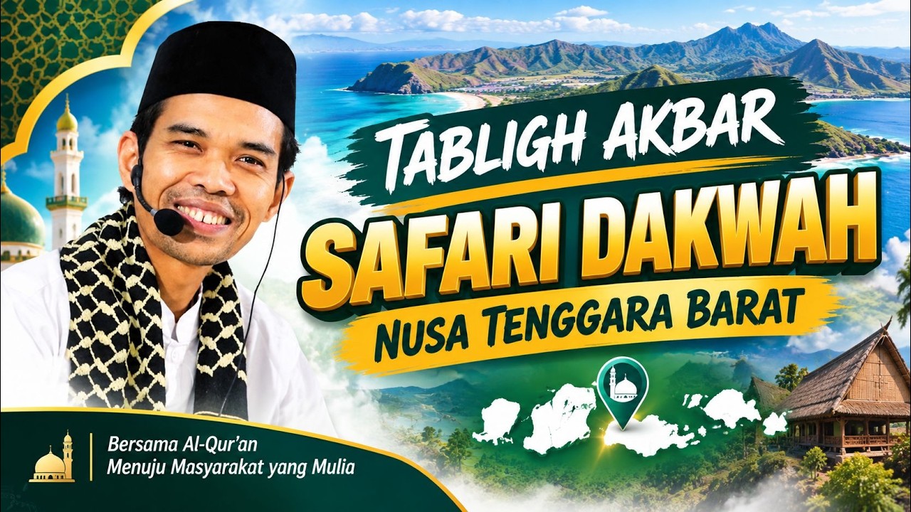 LIVE | Kajian Subuh Akbar Muslimah Lombok | Ustadz Abdul Somad