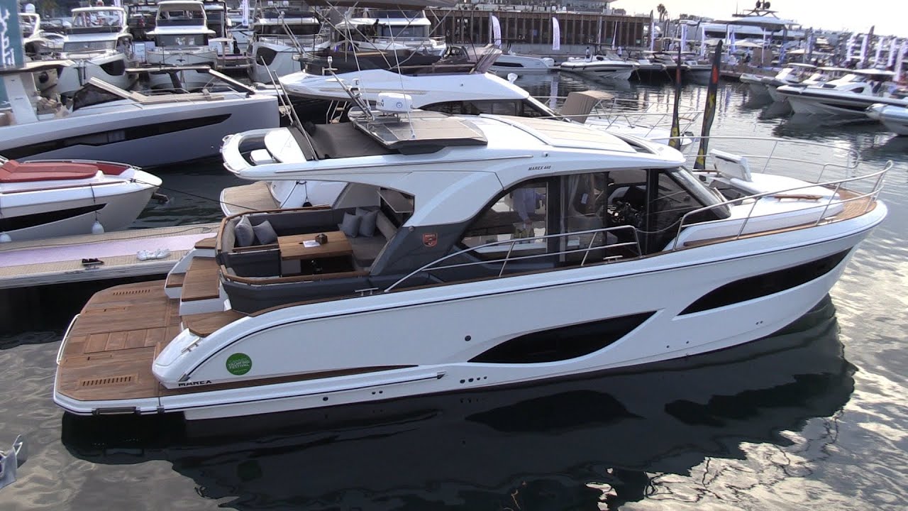 ll New ! 2024 Marex 440 Cabriolet Cruiser - Cannes Yachting Festival 2023