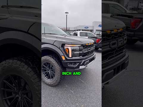 Black 2025 Akins Ford Raptor INDO 1.5” Leveled on 37” Toyo RT Trails & 20” Vossen HFX-2 Wheels