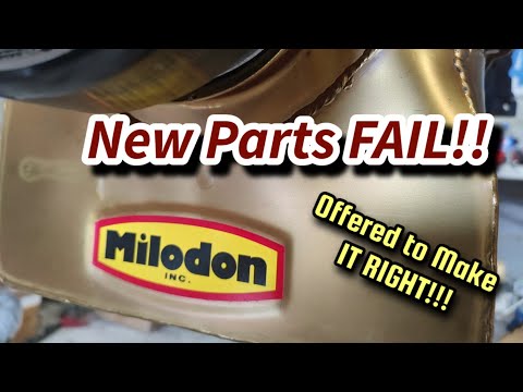 New Parts FAIL! Fixing the Milodon Oil Pan!!! "They offered to make it right"