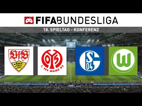 FIFA-BUNDESLIGA l KONFERENZ - 18.Spieltag l FIFA 19