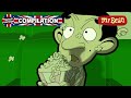Scaredy Bean Runs Out Of The Cinema Mr Bean Animated Funny Clips ZeeKay British Cartoons