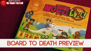 Board to Death TV - Board Game Reviews - No Thank You, Evil! video thumbnail