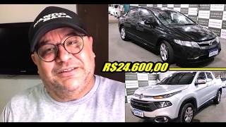 VAMOS CONVERSAR SOBRE ALGUNS CARROS do último  LEILÃO GUARIGLIA