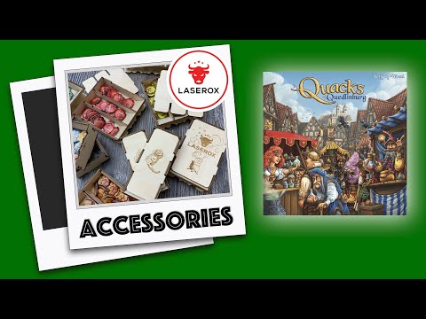 #Accessories - Laserox (Teil6) - Quacksalber von Quedlinburg Insert (inkl. Erweiterungen)