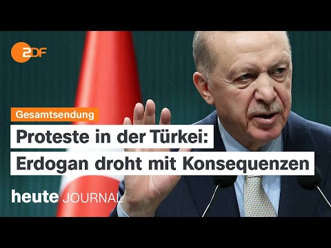 heute journal vom 24.03.25 Lage in der Türkei, Jahrestag Germanwings-Absturz, Koalitionsgespräche
