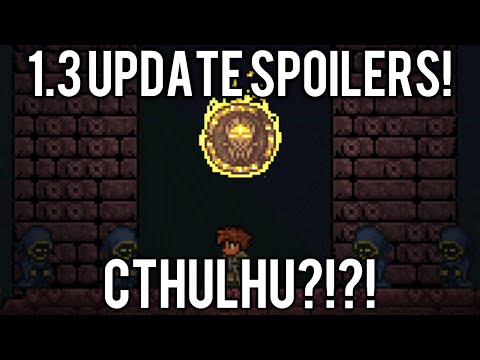 Terraria 1.3 Cthulhu?!? (Red Returns & New Forums Update Spoilers!) @demizegg
