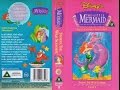 Opening And Closing Of The Little Mermaid Stormy The Wild Seahorse 1993 UK VHS