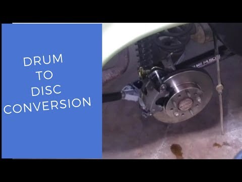 Rear drum to disc brake conversion on ford 8.8 or 9 (1968 Ford Thunderbird)
